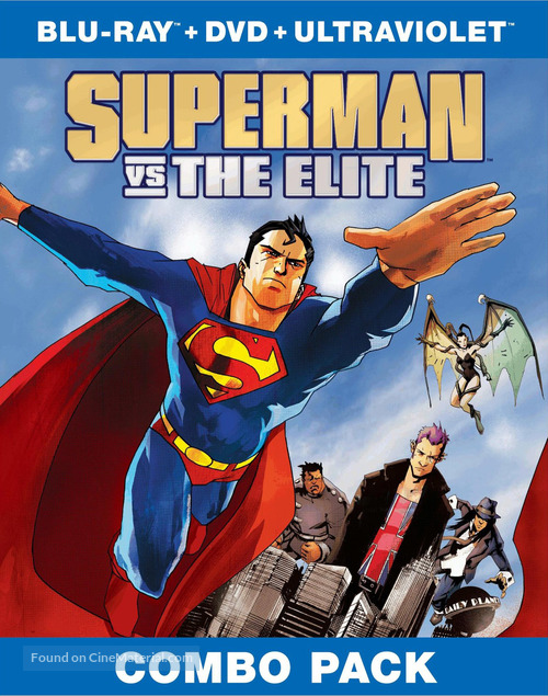 Superman vs. The Elite - Blu-Ray movie cover