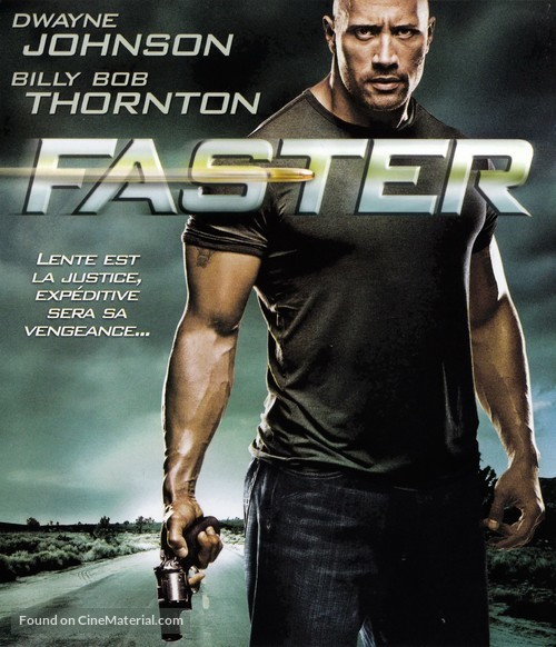 Faster - French Blu-Ray movie cover