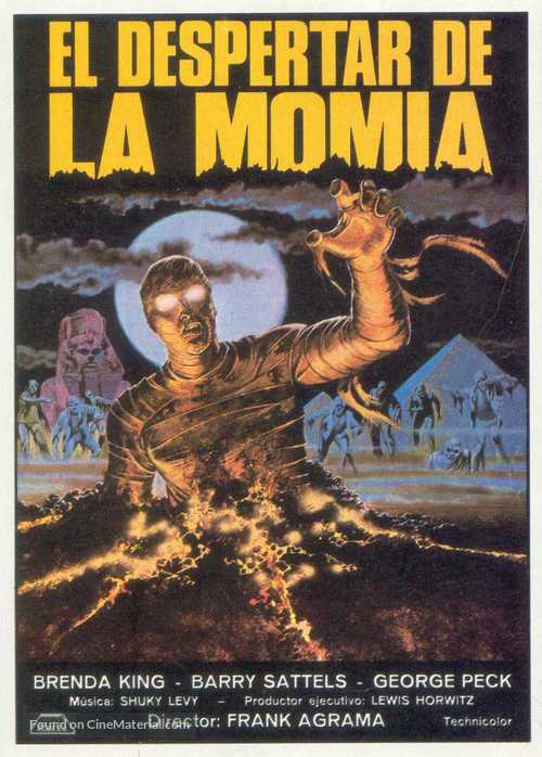 Dawn of the Mummy - Spanish Movie Poster