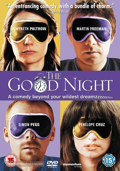 The Good Night - British DVD movie cover