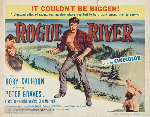 Rogue River 1951 Movie Poster