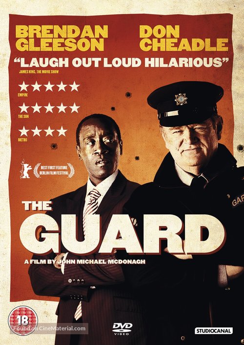 The Guard - British DVD movie cover