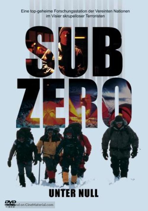 Sub Zero - German DVD movie cover