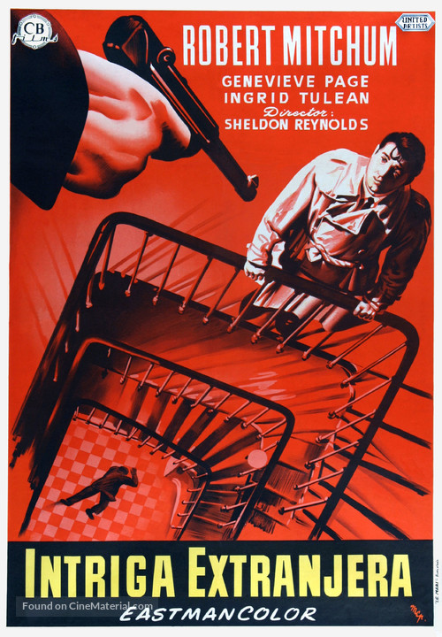 Foreign Intrigue - Spanish Movie Poster