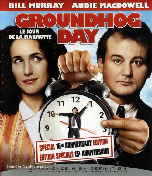 Groundhog Day - Canadian Blu-Ray movie cover