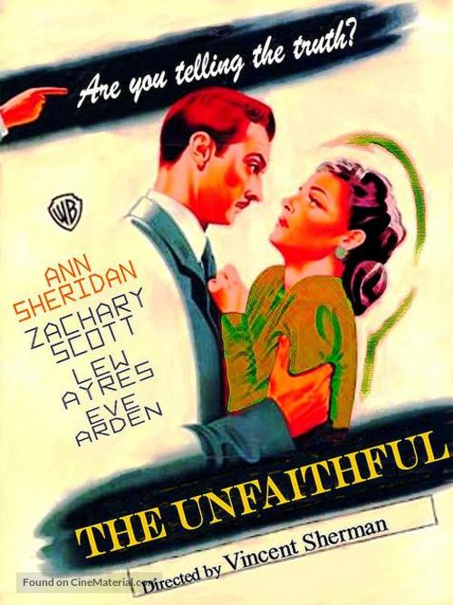 The Unfaithful - British Movie Poster