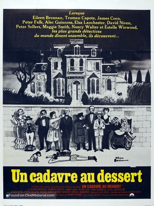 Murder by Death - French Movie Poster