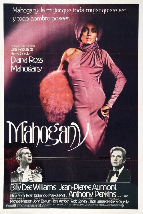 Mahogany - Argentinian Movie Poster