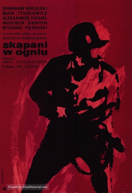 Skapani w ogniu - Polish Movie Poster