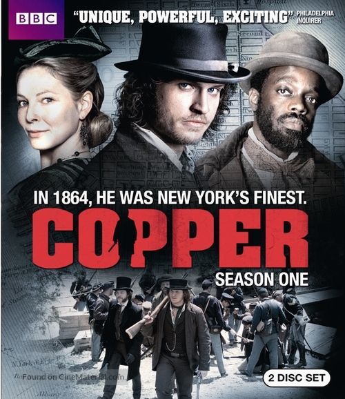 &quot;Copper&quot; - Blu-Ray movie cover