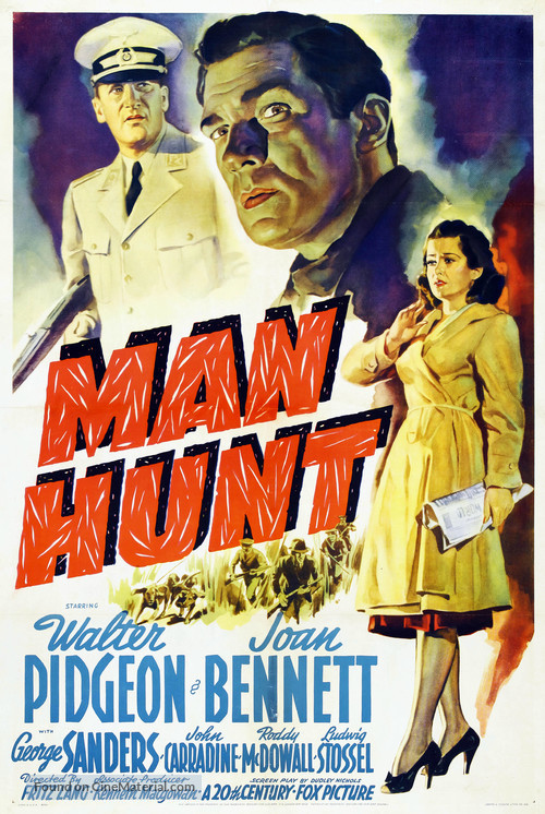 Man Hunt - Movie Poster