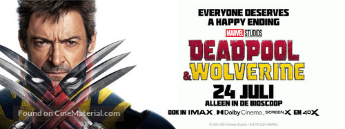 Deadpool &amp; Wolverine - Dutch Movie Poster