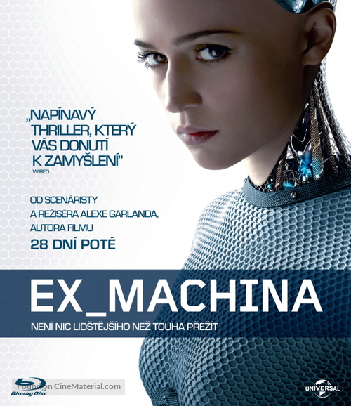 Ex Machina - Czech Blu-Ray movie cover