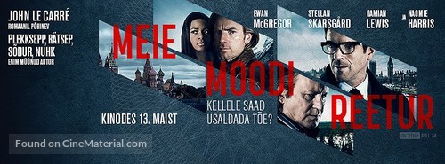 Our Kind of Traitor - Estonian poster