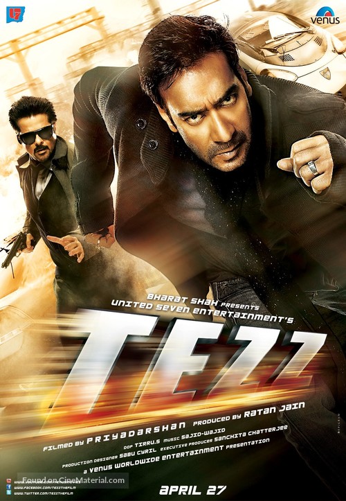 Tezz - Indian Movie Poster