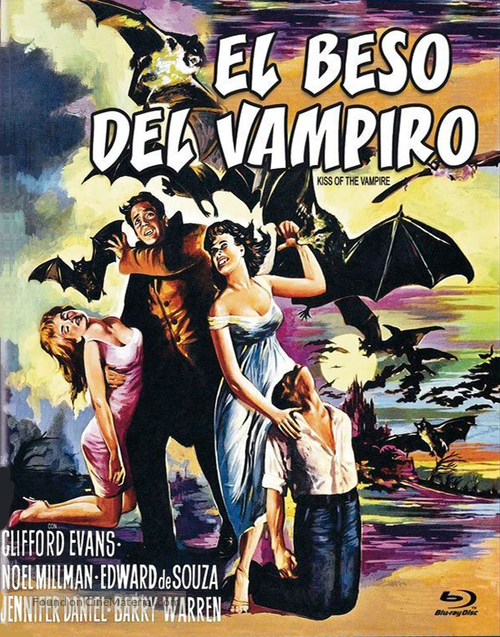 The Kiss of the Vampire - Spanish Blu-Ray movie cover