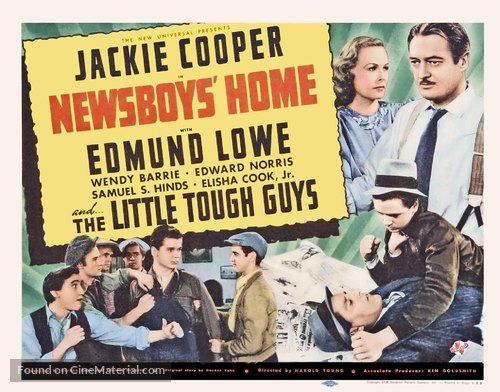 Newsboys&#039; Home - Movie Poster