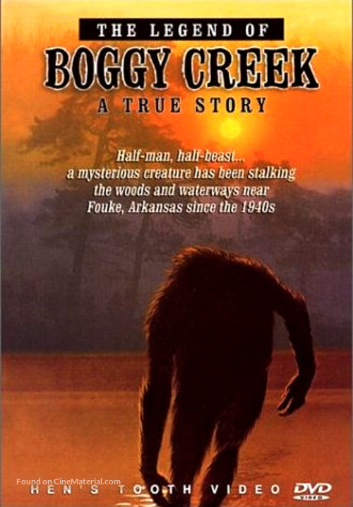 The Legend of Boggy Creek - DVD movie cover