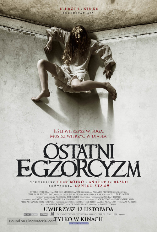 The Last Exorcism - Polish Movie Poster