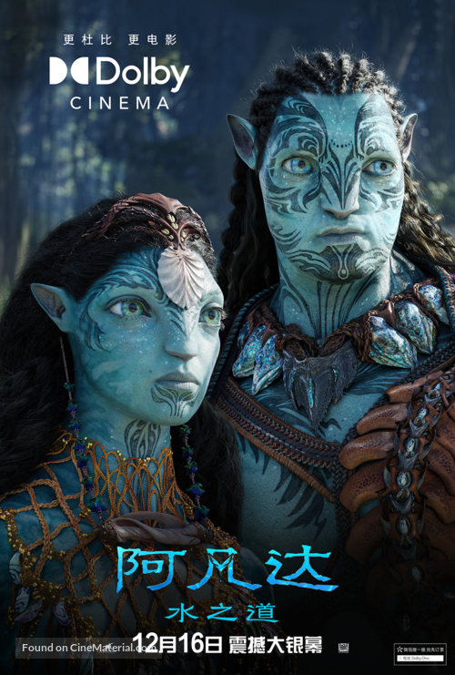 Avatar: The Way of Water - Chinese Movie Poster