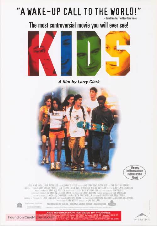 Kids - Canadian Movie Poster