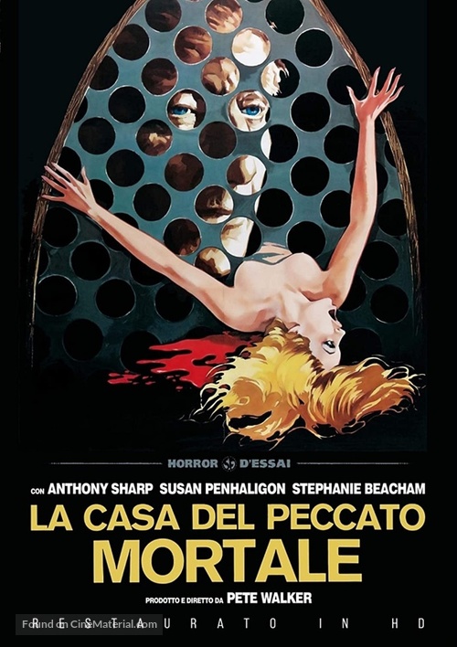 House of Mortal Sin - Italian DVD movie cover