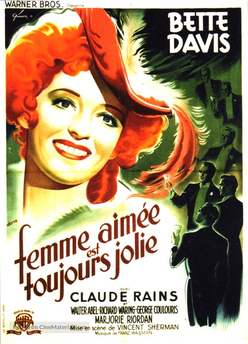Mr. Skeffington - French Movie Poster