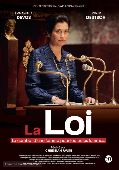 La loi, le combat d&#039;une femme pour toutes les femmes - French Movie Cover