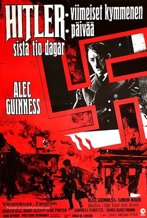 Hitler: The Last Ten Days - Finnish Movie Poster