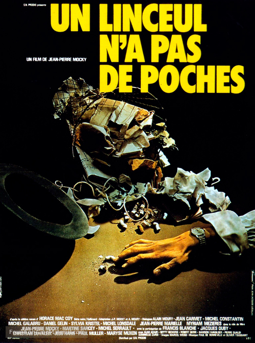 Un linceul n&#039;a pas de poches - French Movie Poster