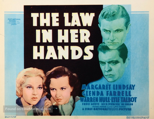 The Law in Her Hands - Movie Poster