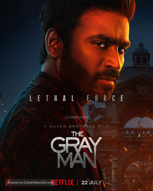 The Gray Man - British Movie Poster