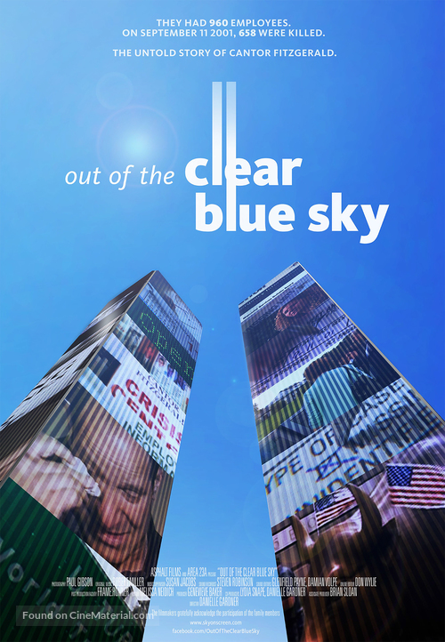 Out of the Clear Blue Sky - Movie Poster