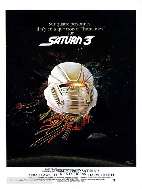 Saturn 3 - French Movie Poster