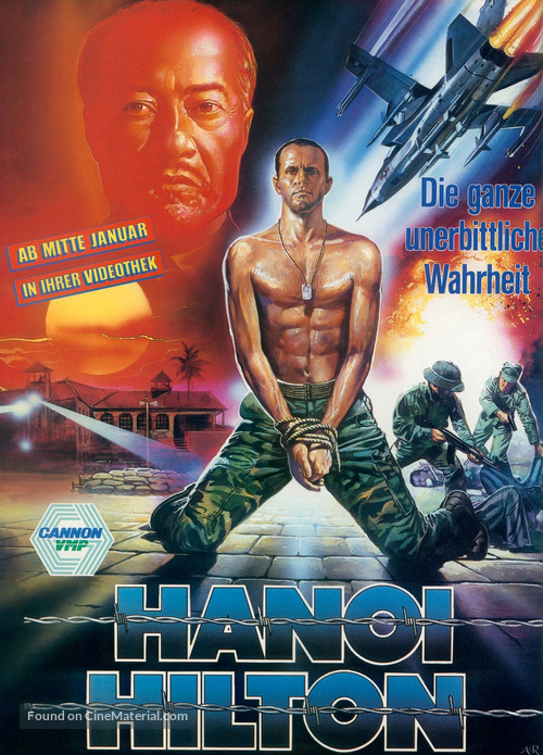 The Hanoi Hilton - German DVD movie cover