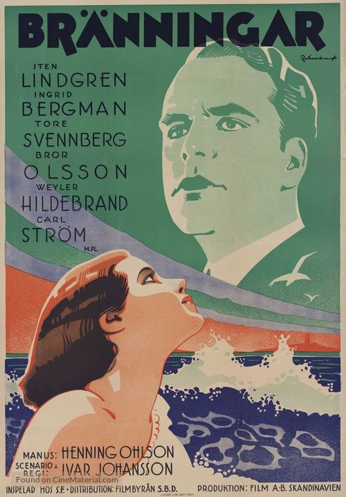 Br&auml;nningar - Swedish Movie Poster