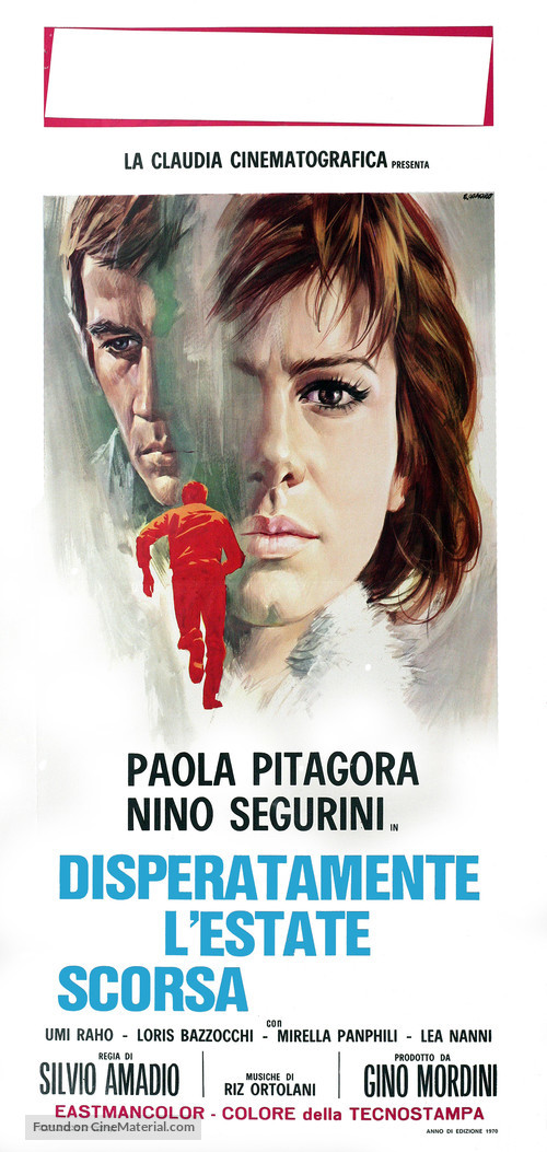 Disperatamente l&#039;estate scorsa - Italian Movie Poster
