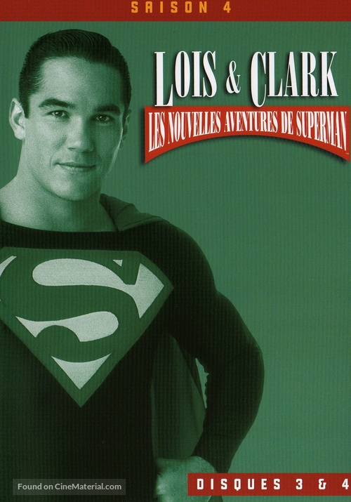 &quot;Lois &amp; Clark: The New Adventures of Superman&quot; - French DVD movie cover