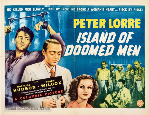 Island of Doomed Men - Movie Poster