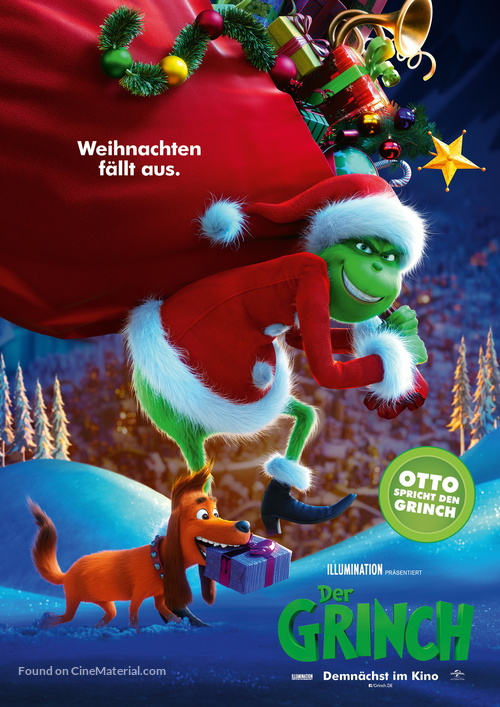 The Grinch - German Movie Poster