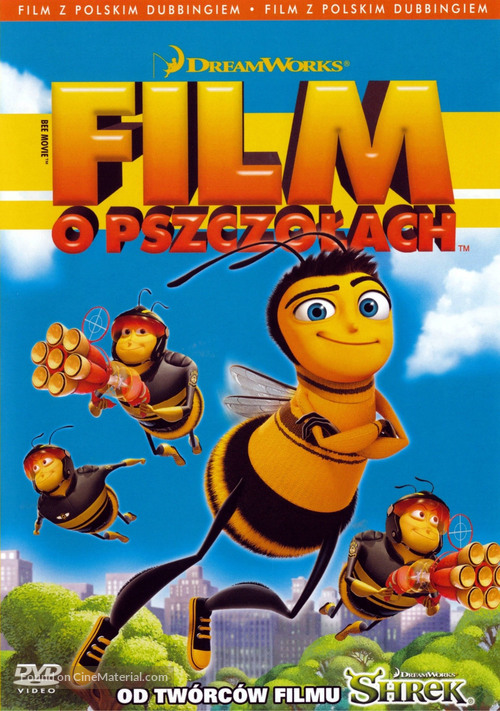 Bee Movie - Polish DVD movie cover