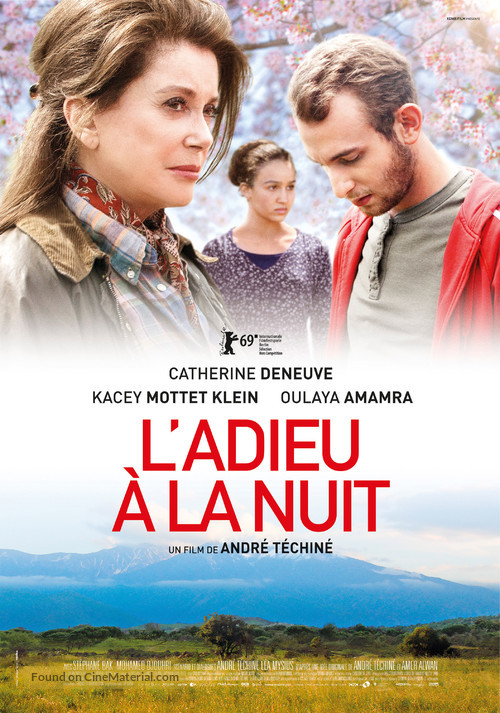 L&#039;adieu &agrave; la nuit - Swiss Movie Poster