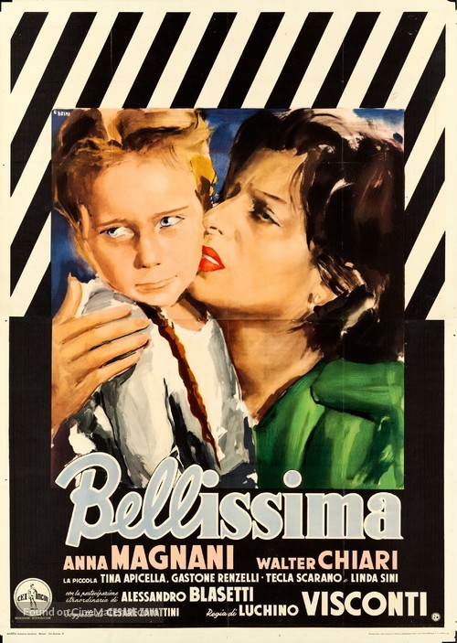 Bellissima - Italian Movie Poster