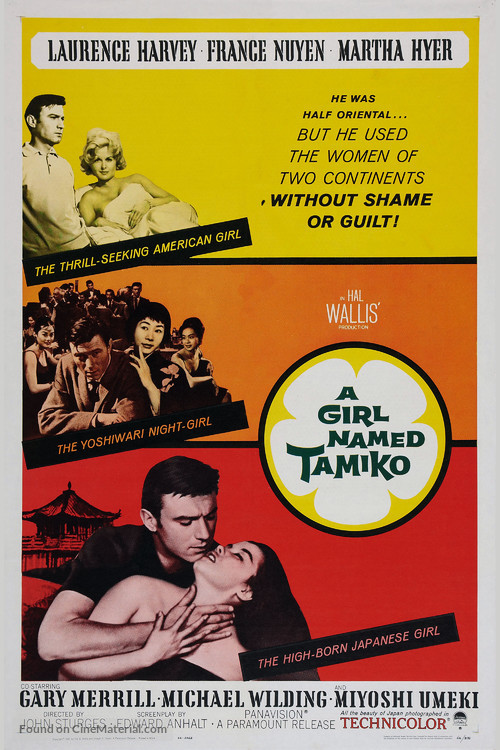 A Girl Named Tamiko - Movie Poster