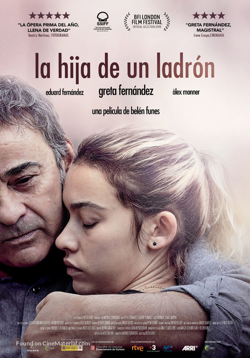 La hija de un ladr&oacute;n - Spanish Movie Poster