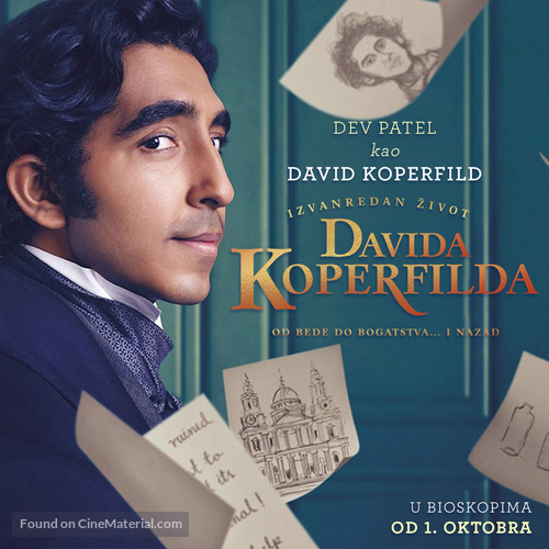 The Personal History of David Copperfield - Serbian Movie Poster