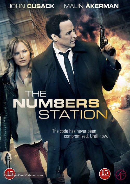 The Numbers Station - Danish DVD movie cover