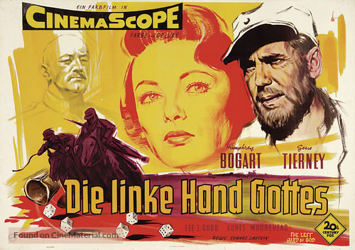 The Left Hand of God - German Movie Poster