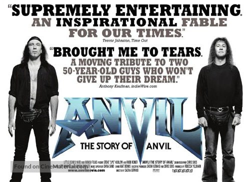 Anvil! The Story of Anvil - Movie Poster