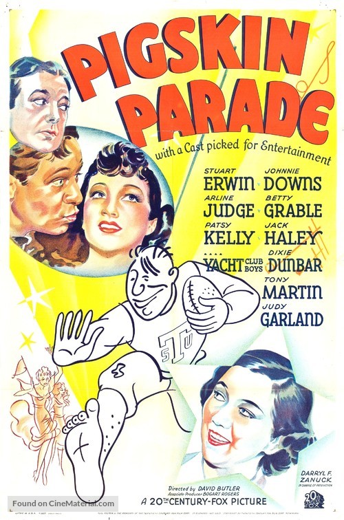 Pigskin Parade - Movie Poster